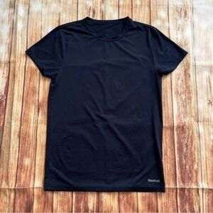 Reebok Men’s Lightweight Short Sleeve Crew Neck Tee Navy Size Medium
